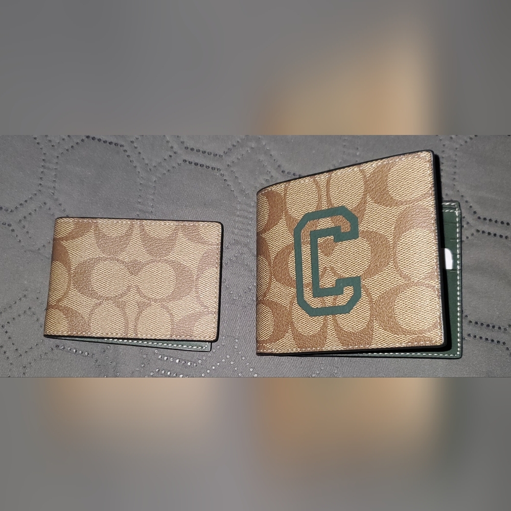 Coach Men's Signature Canvas Varsity Motif